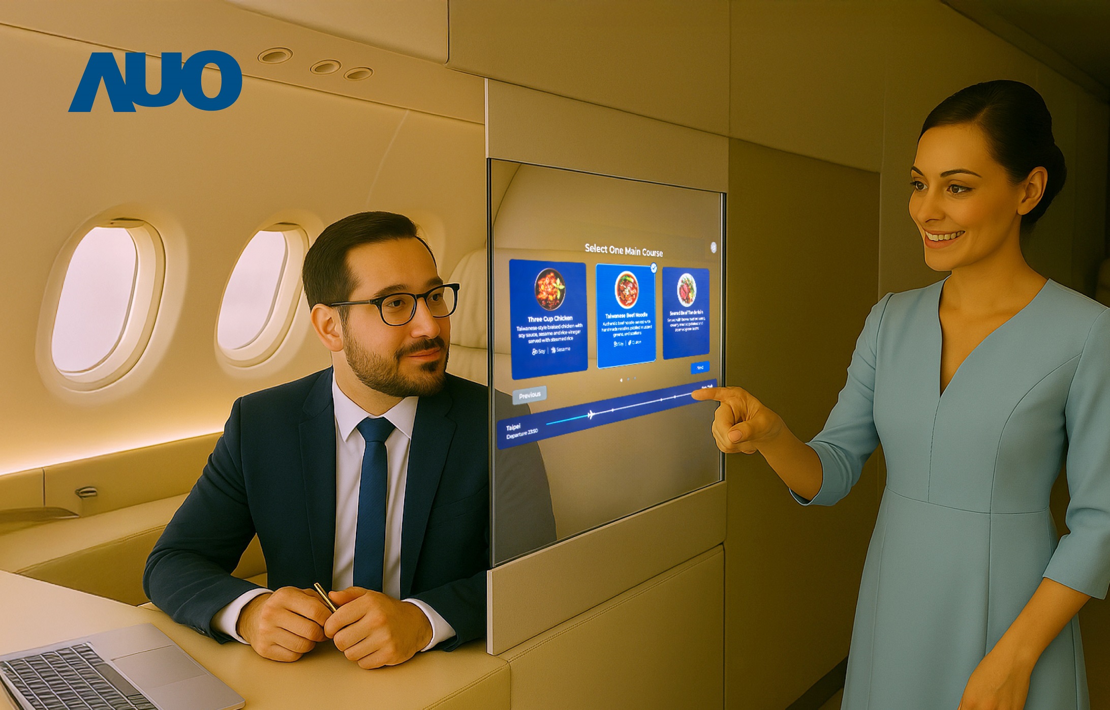 йзȫ17.3 ˫͸ Micro LED ʾͬһĻ֮˫ͶϢص”͸”ͼΪʵʱ뽻Ӧ龳